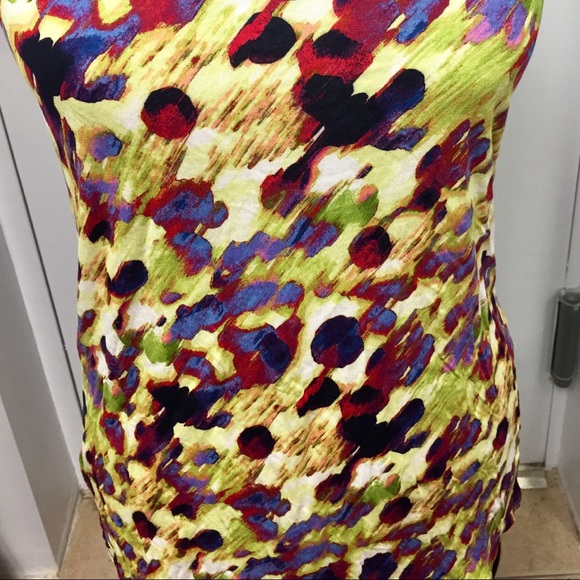 NWT SIMPLY VERA Vera WANG Colorful TANK TOP - Picture 11 of 12