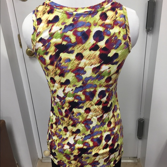 NWT SIMPLY VERA Vera WANG Colorful TANK TOP - Picture 4 of 12