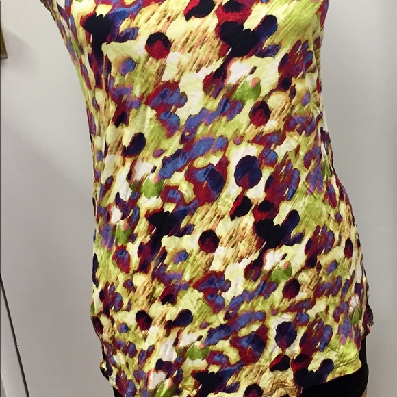 NWT SIMPLY VERA Vera WANG Colorful TANK TOP - Picture 10 of 12