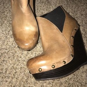 Jessica Simpson wedge booties!