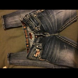 Rock revival skinny jeans