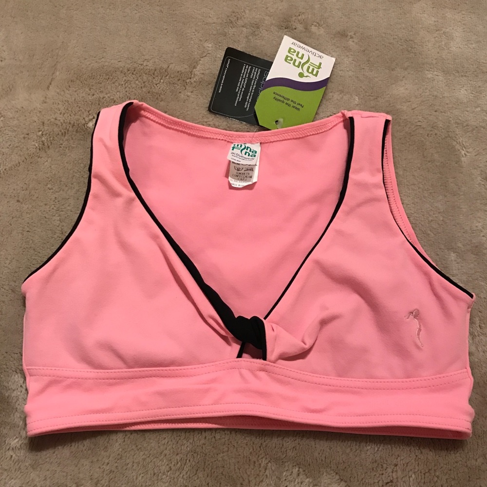 New! Pink bra top