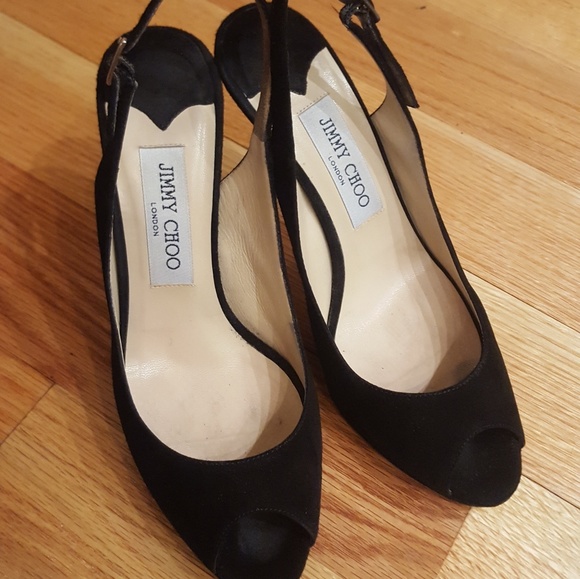 Jimmy Choo Nova Black Suede