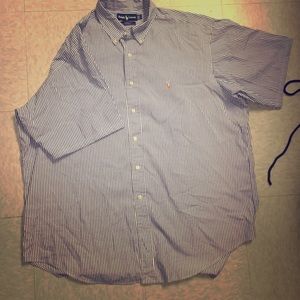 Polo by Ralph Lauren Short Sleeve Button Up XL