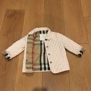 Burberry baby girl jacket!  Authentic!