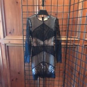 Black Lace Cocktail Dress