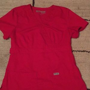 Greys Anatomy Scrub Top