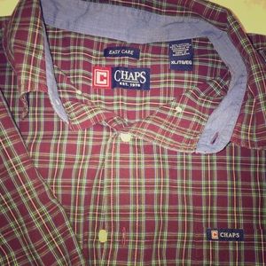 Chaps Long Sleeve Button Up XL