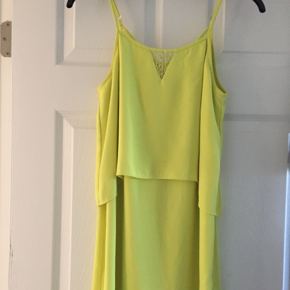 BAR III YELLOW DRESS SIZE SMALL