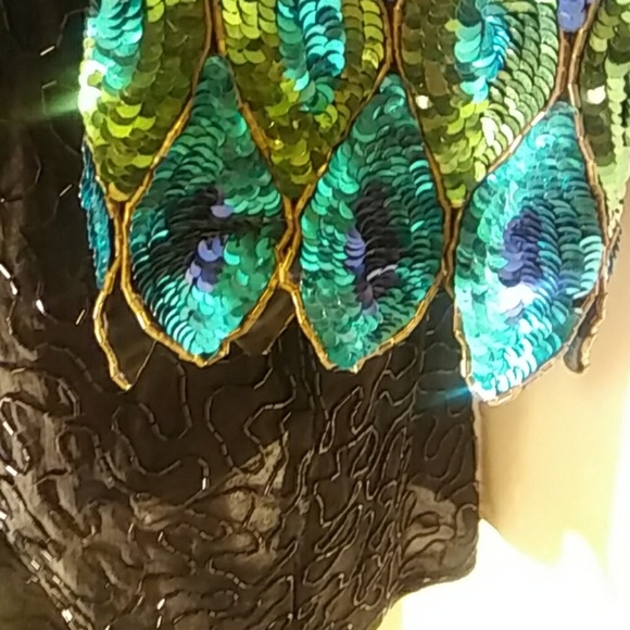Vintage Diane Gilman sequin top - Picture 5 of 8