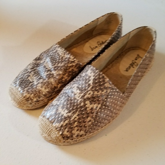 Sam Edelman Shoes - Sam Edelman Snakeskin Espradilles Lynn