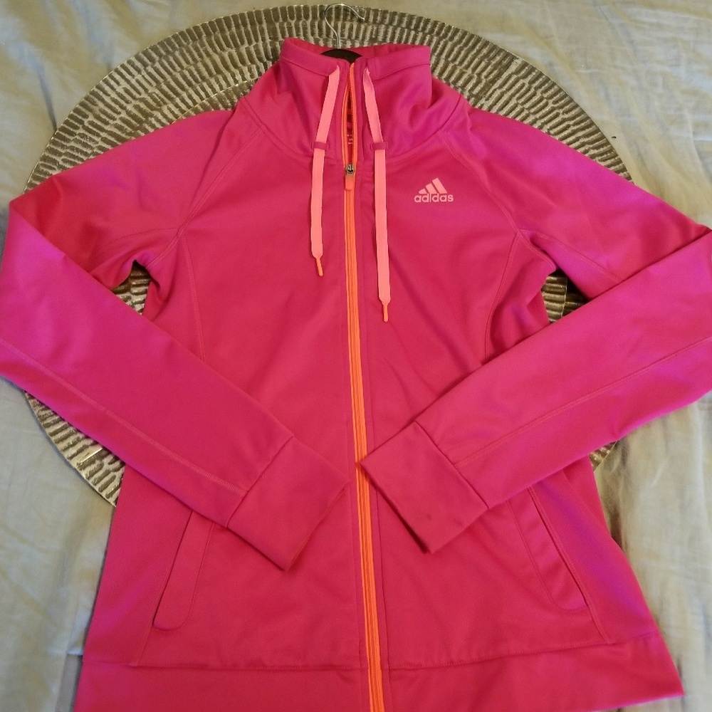 Athletic full zip sweatshirt