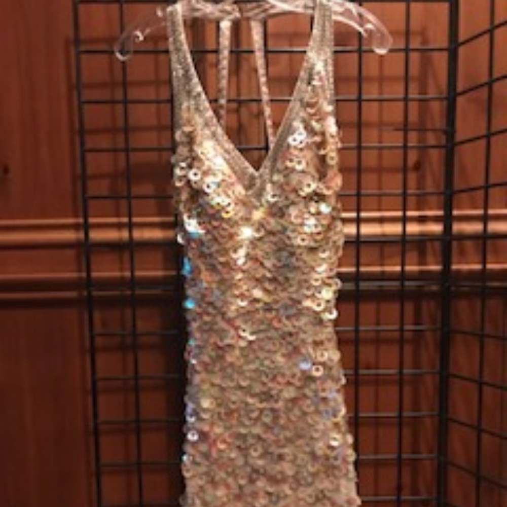 Sequins Prom Dress