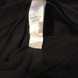 Lularoe solid black leggings