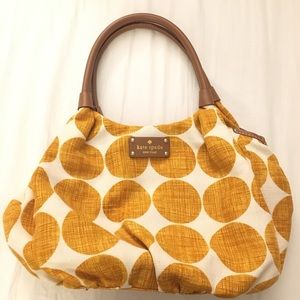 Kate Spade Canvas Hobo Bag