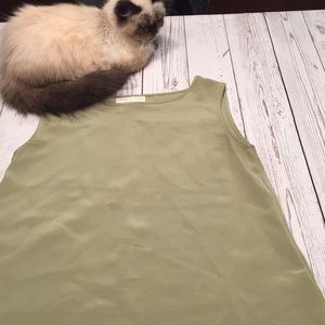 100% Silk Sage Top