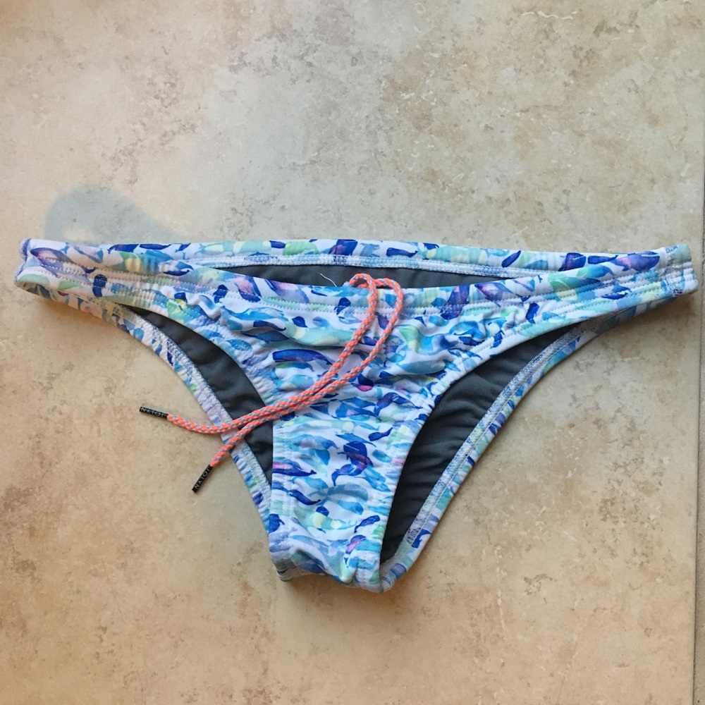 Whale printed Jolyn Brazil bikini bottoms🐳
