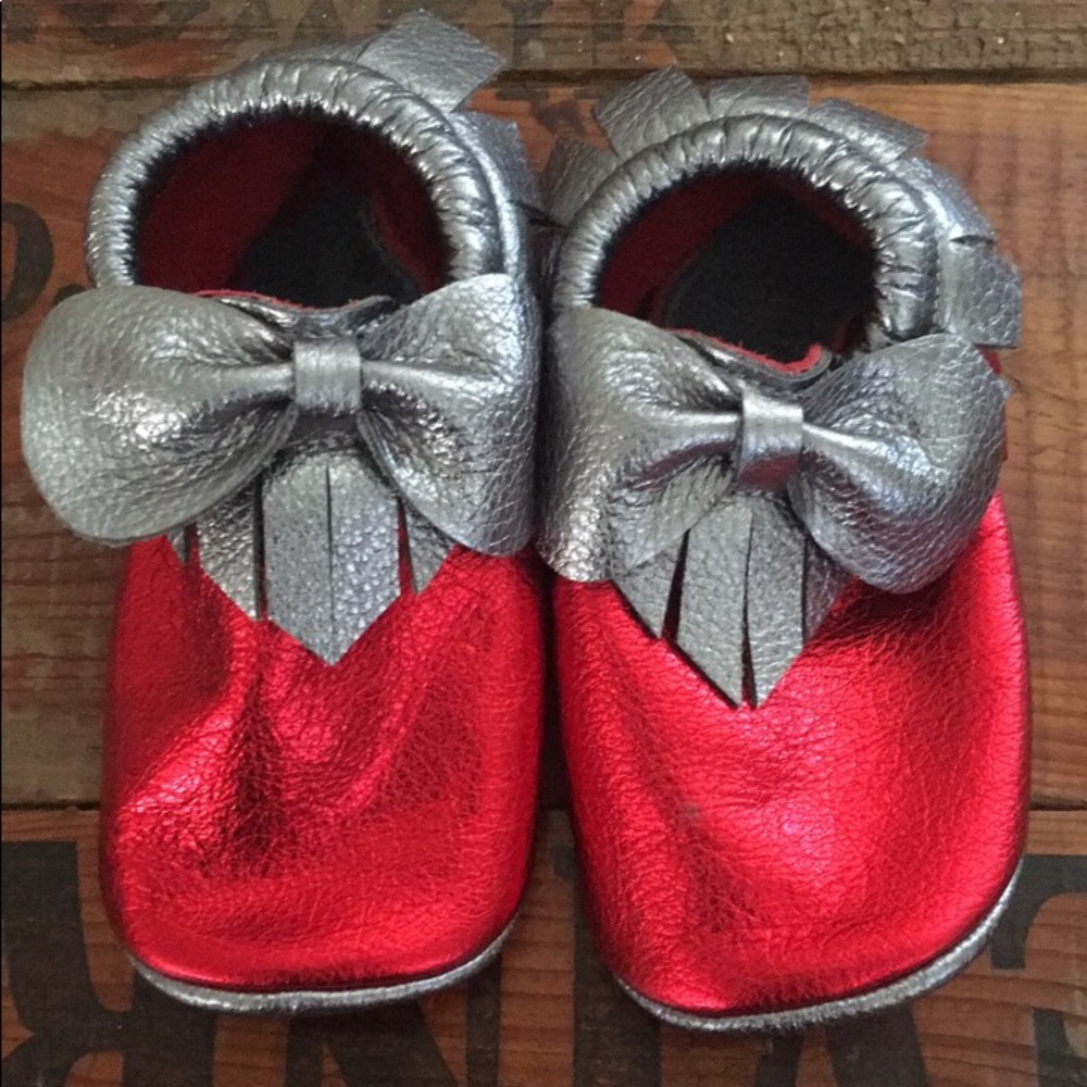 Small Town Apparel Handmade Moccasins - 2T/3T