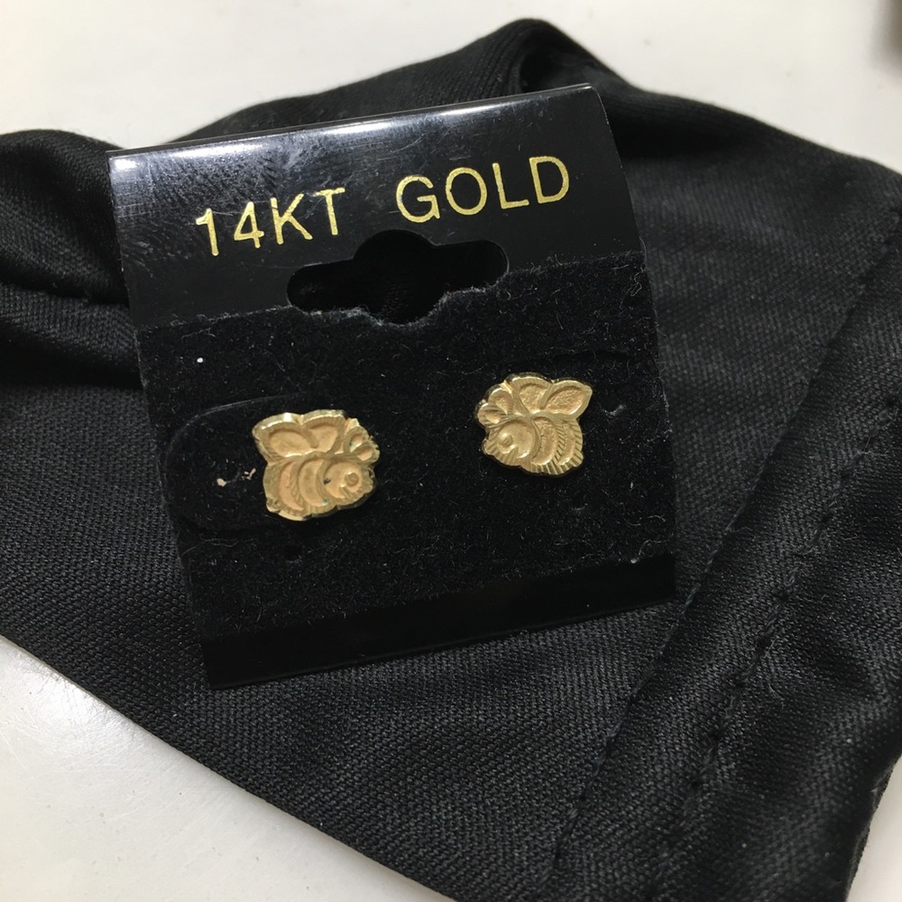 Earrings 14k. Gold