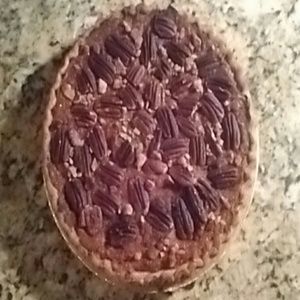 Vegan sweet potato pie.