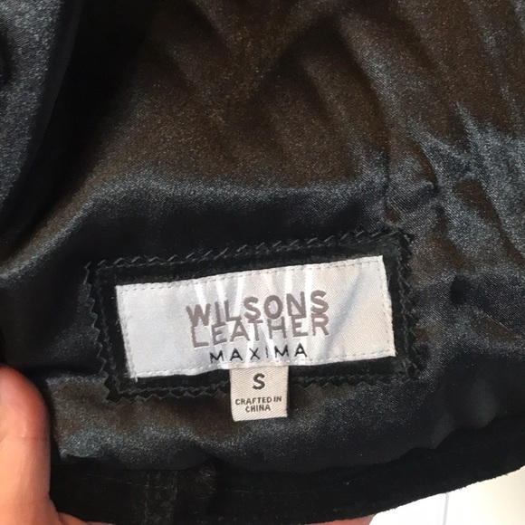 NEW Slim Fitting Wilsons leather black jacket - Picture 3 of 5