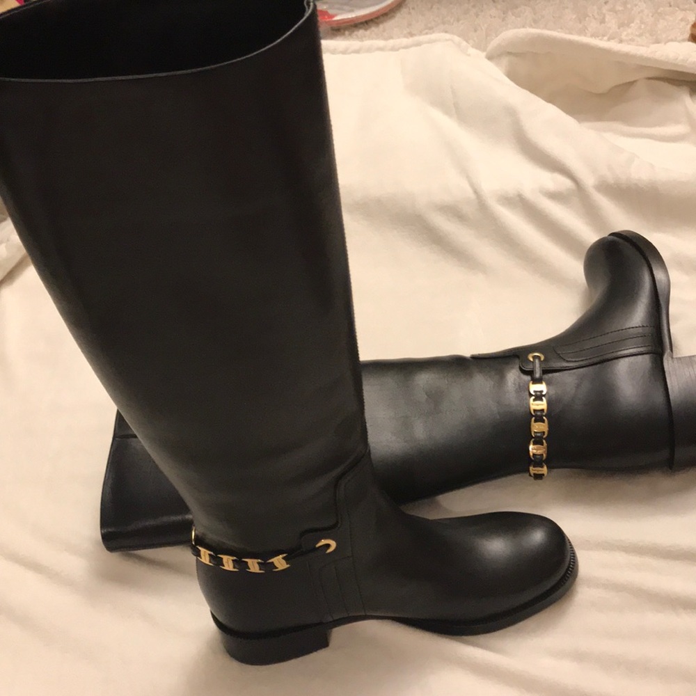 Ferragamo Riding boot brand new never worn
