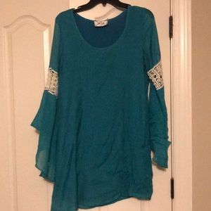 Turquoise dress