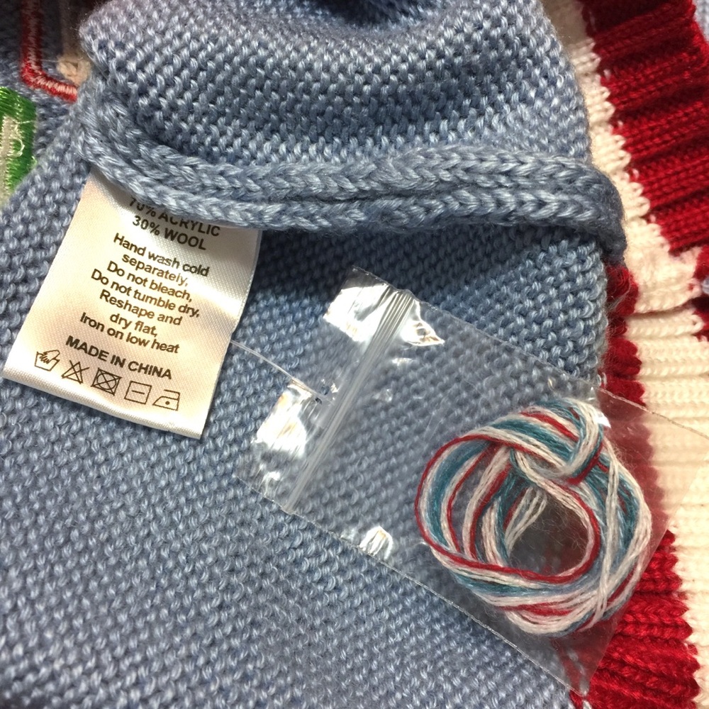 Elf Multicolor Pullover Sweater Stranger Thing - image 3