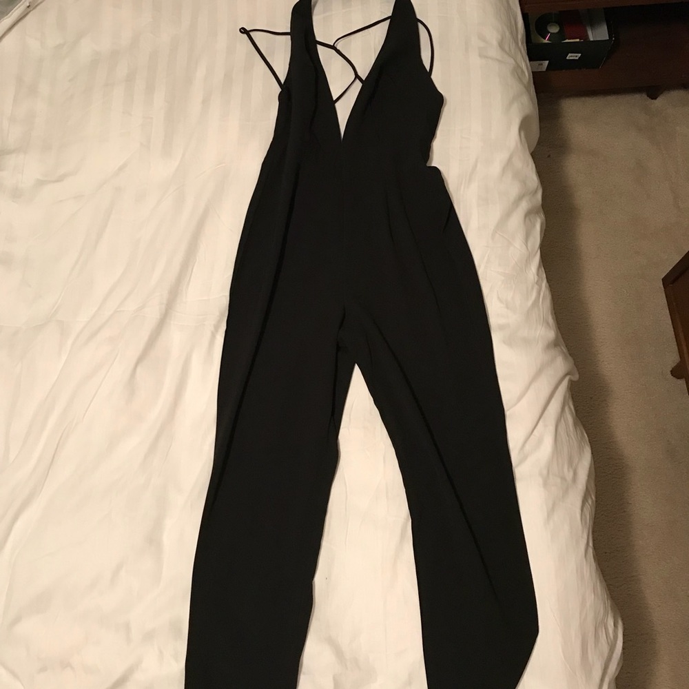 Very sexy. High waisted jumpsuit