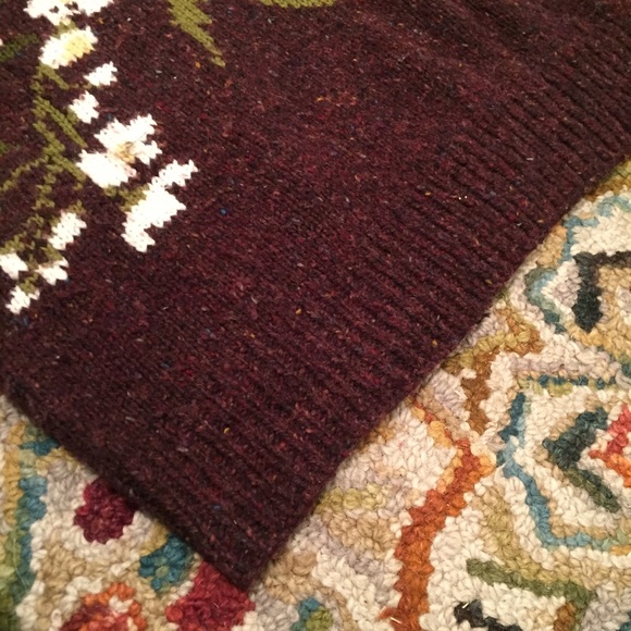 Hand knit Express Cozy Slouchy Sweater Size Large - Picture 5 of 6