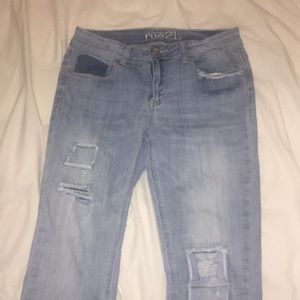 Rue 21 mid rise ankle jegging