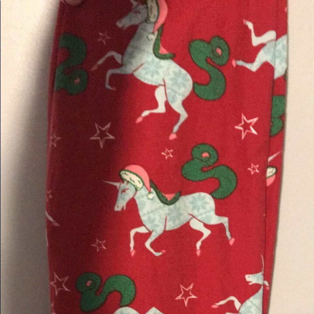 LulaRoe Christmas UNICORN leggings OS