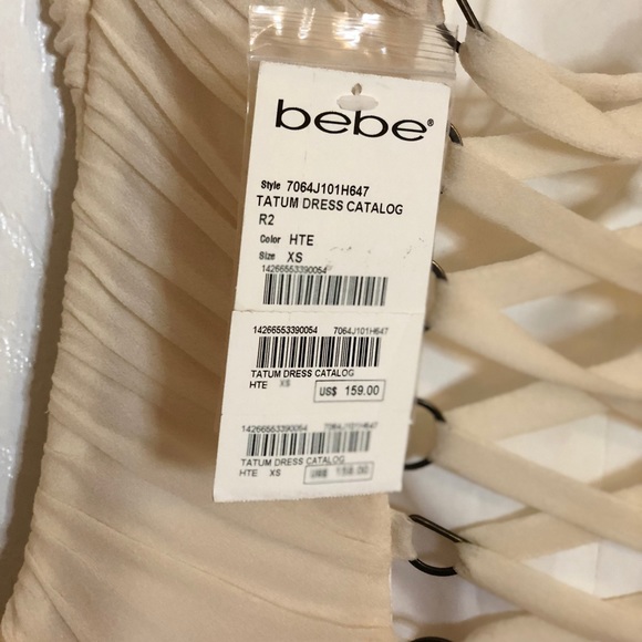 Bebe Corseted Petal Dress - Picture 3 of 5