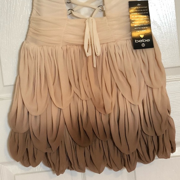 Bebe Corseted Petal Dress - Picture 4 of 5