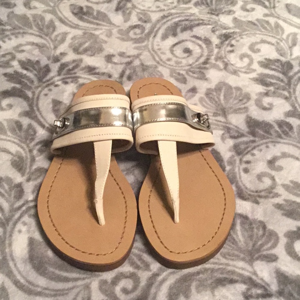 Never worn new coach flip flips