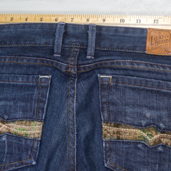 LUCKY BRAND DUNGAREES Woman’s Jeans 4/27 regular - Picture 8 of 8