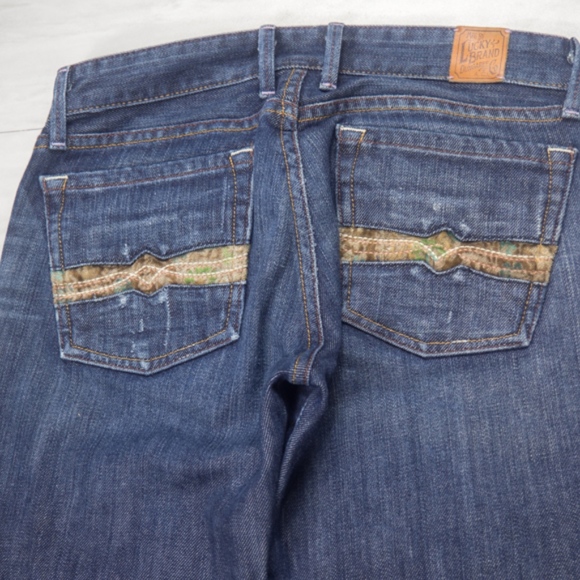 LUCKY BRAND DUNGAREES Woman’s Jeans 4/27 regular - Picture 2 of 8
