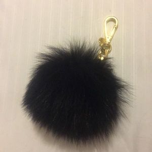 Fur Puff Keychain Michael Kors
