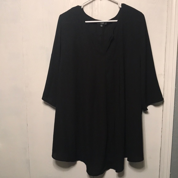 Premise Tops - Black Tunic Blouse