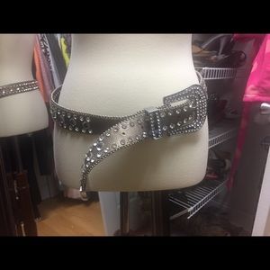Buckle Jeans Crystal Belt