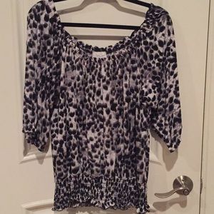 Animal leopard print Top