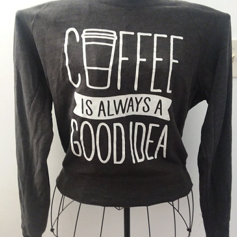 Crew neck dolman sweatshirt