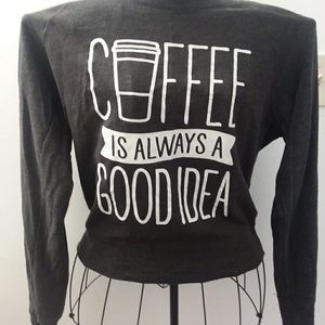 Crew neck dolman sweatshirt