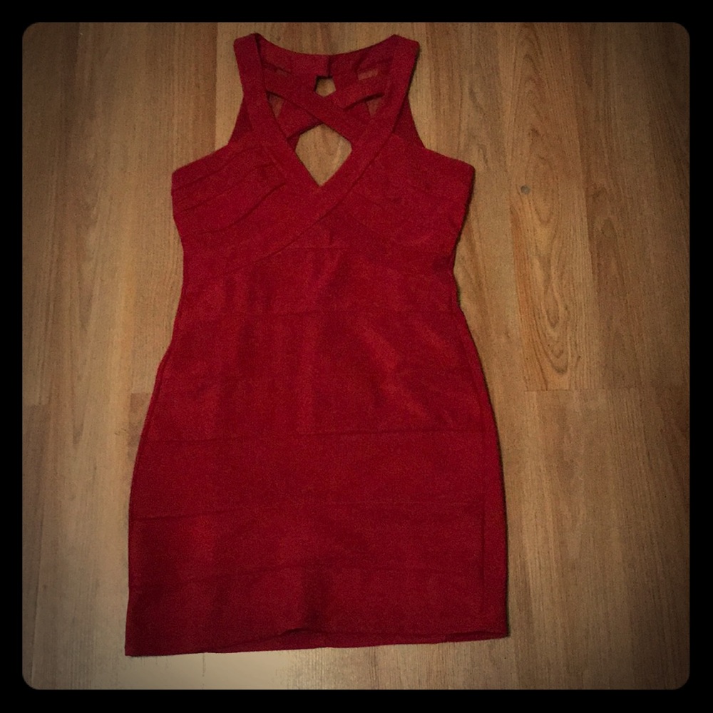 Red dress
