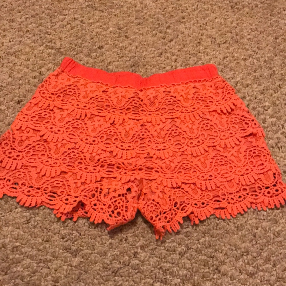 Miss Me lace shorts