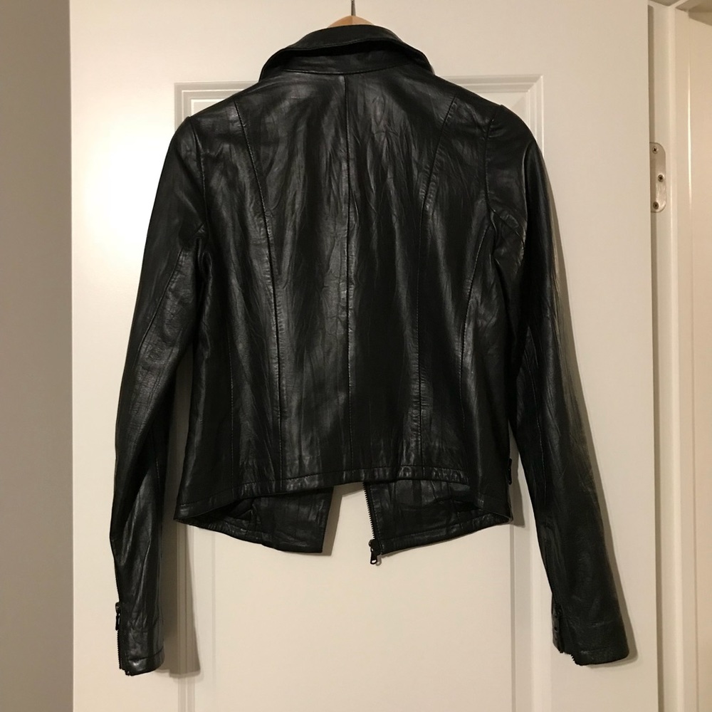 Leather jacket