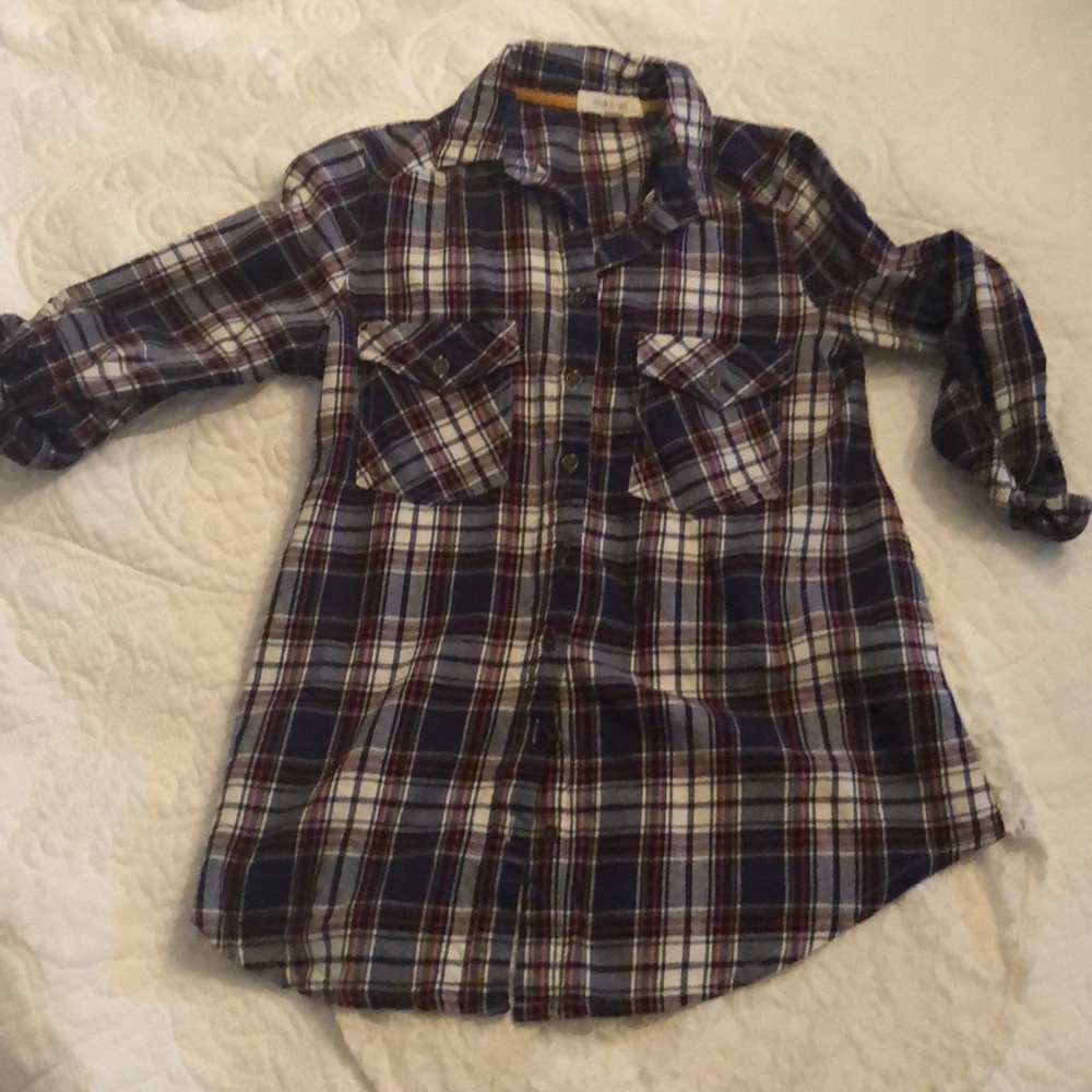 Taylor & Sage Lace Detail Flannel