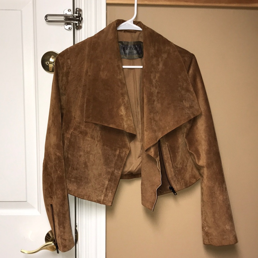 Free people suede jacket