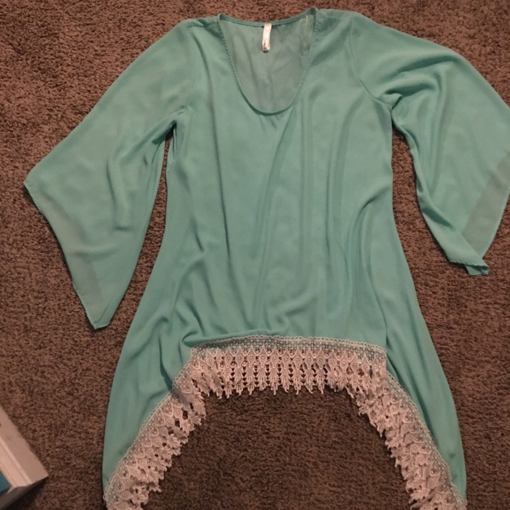 2tee couture Fringe top