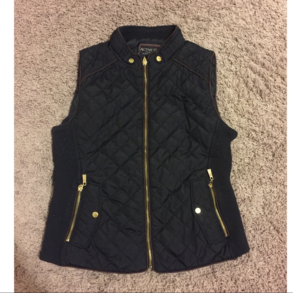 Black vest